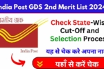 India Post GDS 2nd Merit List 2024, Check State Wise Cut Off and Selection Process