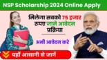 NSP Scholarship 2024 Online Apply