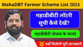 महाडीबीटी पोर्टल किसान योजना 2024, MahaDBT Farmer Scheme List 2024