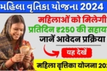 Mahila Vrutika Yojana Gujarat 2024, महिलाओं को मिलेगी प्रतिदिन ₹250 की सहायता, जानें आवेदन प्रक्रिया