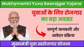 Mukhymantri Yuva Swarojgar Yojana 2024, युवाओं के लिए रोजगार का बड़ा अवसर